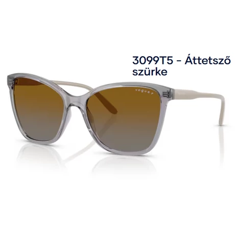 VOGUE VO5520S 3099T5 - Áttetsző szürke NAPSZEMÜVEG