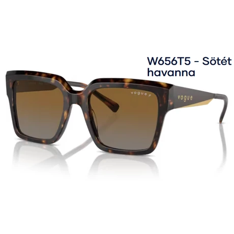 VOGUE VO5553S W656T5 - Sötét havanna NAPSZEMÜVEG
