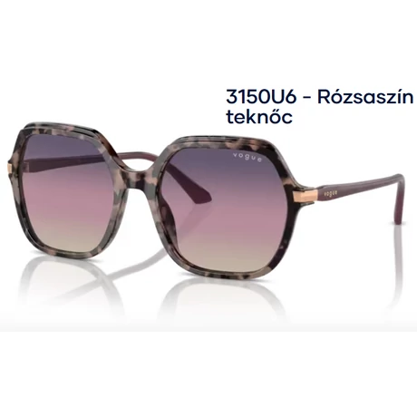VOGUE VO5561S 3150U6 - Rózsaszín teknőc NAPSZEMÜVEG