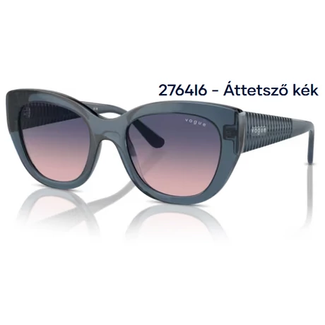 VOGUE VO5567S 2764I6 - Áttetsző kék napszemüveg