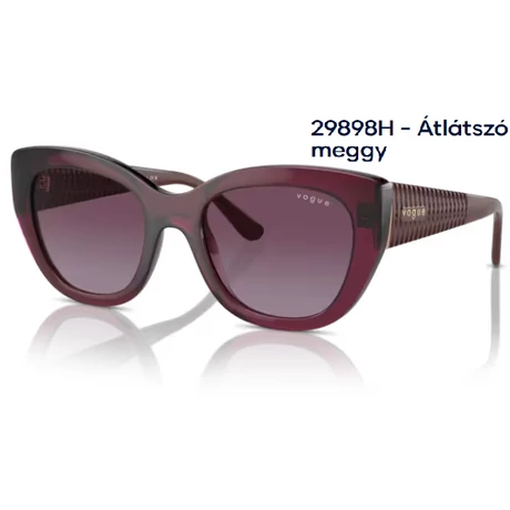 VOGUE VO5567S 29898H - Átlátszó meggy napszemüveg