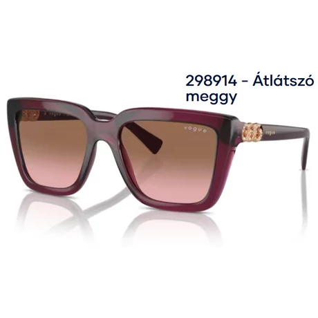 VOGUE VO5575SB 298914 - Átlátszó meggy napszemüveg