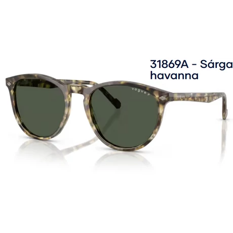 VOGUE VO5599S 31869A - Sárga havanna NAPSZEMÜVEG