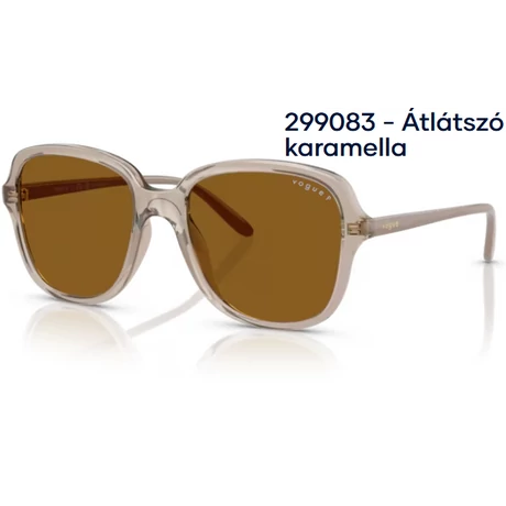 VOGUE VO5601S 299083 - Átlátszó karamella NAPSZEMÜVEG
