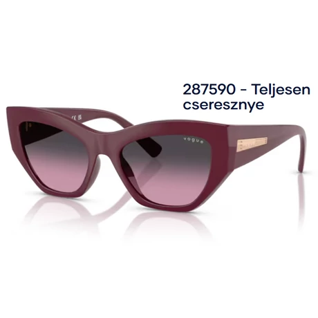 VOGUE VO5607S 287590 - Teljesen cseresznye NAPSZEMÜVEG