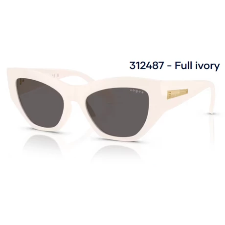 VOGUE VO5607S 312487 - Full ivory NAPSZEMÜVEG