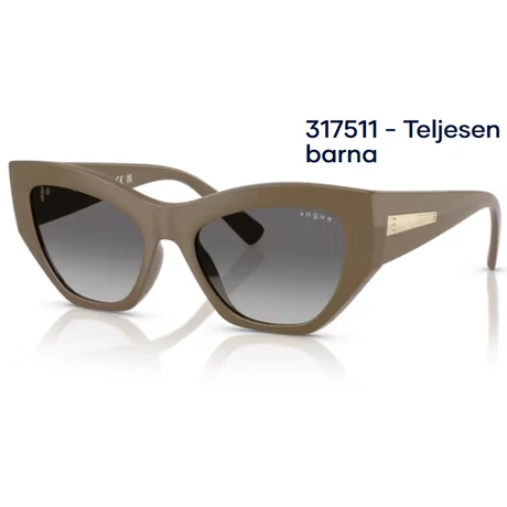 VOGUE VO5607S 317511 - Teljesen barna NAPSZEMÜVEG