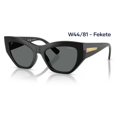 VOGUE VO5607S W44/81 - Fekete NAPSZEMÜVEG