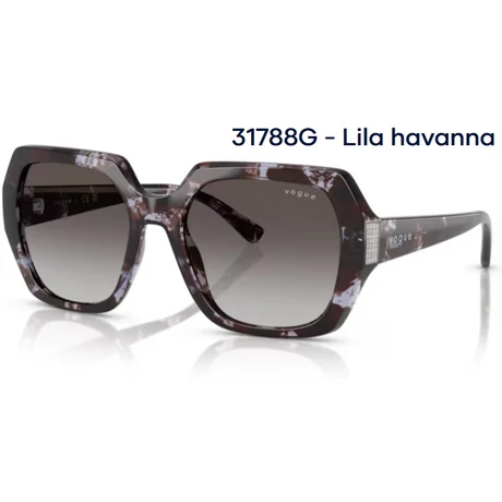 VOGUE VO5612SB 31788G - Lila havanna NAPSZEMÜVEG