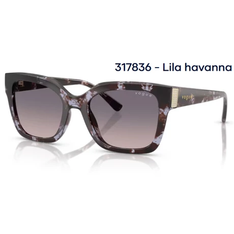 VOGUE VO5613SB 317836 - Lila havanna NAPSZEMÜVEG
