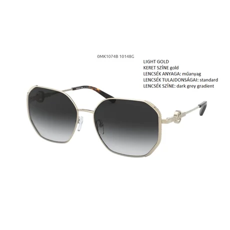 MICHAEL KORS SANTORINI MK1074B 10148G LIGHT GOLD NAPSZEMÜVEG