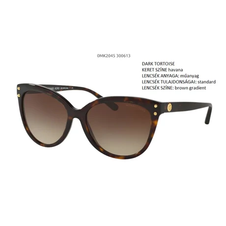 MICHAEL KORS JAN MK2045 300613 DARK TOROISE NAPSZEMÜVEG