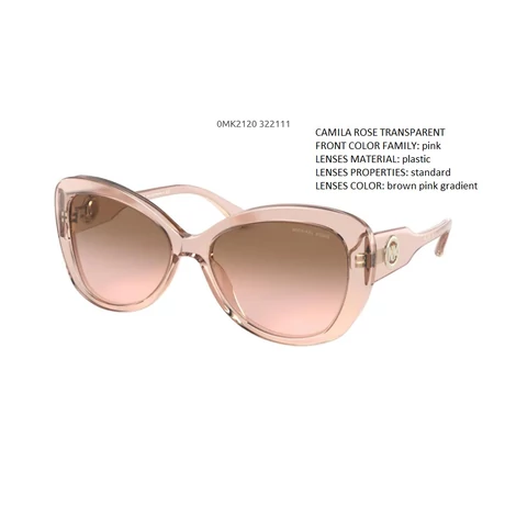 MICHAEL KORS POSITANO MK2120 322111 CAMILA ROSE TRANSPARENT NAPSZEMÜVEG