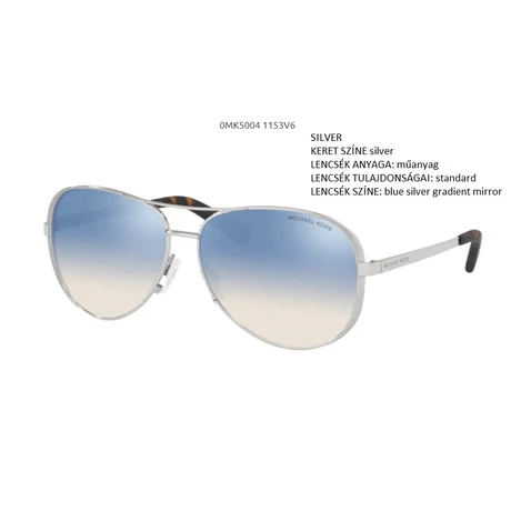 MICHAEL KORS CHELSEA MK5004 1153V6 SILVER NAPSZEMÜVEG