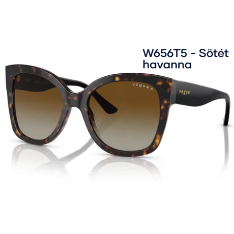 VOGUE VO5338S W656T5 - Sötét havanna NAPSZEMÜVEG