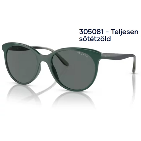 VOGUE VO5453S 305081 - Teljesen sötétzöld NAPSZEMÜVEG