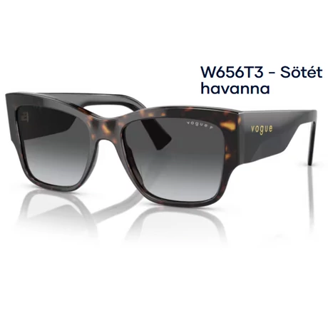 VOGUE VO5462S W656T3 - Sötét havanna NAPSZEMÜVEG