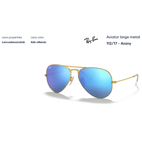 Ray-Ban RB3025 112/17 pótlencse pár