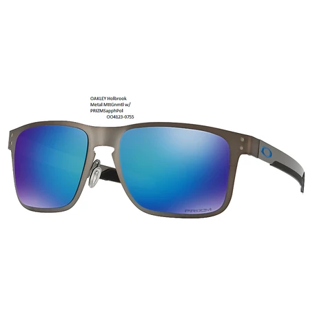 OAKLEY Holbrook Metal MttGnmtl w/ PRIZMSapphPol OO4123-07 Napszemüveg