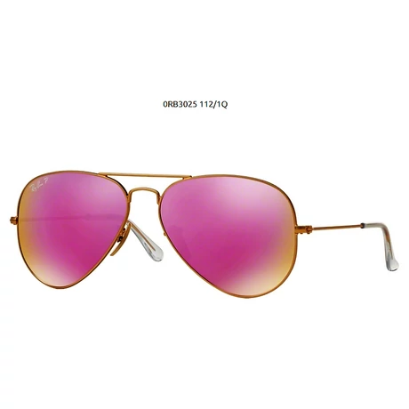 Ray-Ban RB3025 MATTE GOLD POL. 112/1Q Aviator Napszemüveg