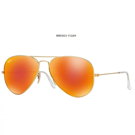Ray-Ban RB3025 MATTE GOLD 112/69  Aviator Napszemüveg