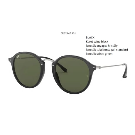 RAY-BAN RB2447 ROUND 901 NAPSZEMÜVEG