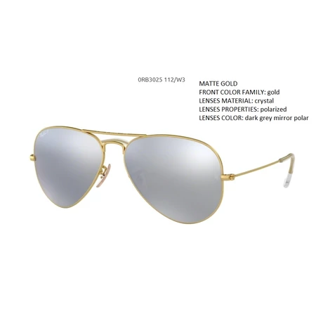 RAY-BAN RB3025 112/W3 POL. NAPSZEMÜVEG