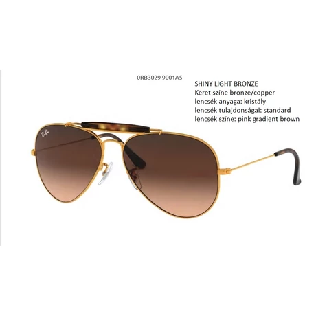 RAY-BAN RB3029 OUTDOORSMAN II  9001A5 NAPSZEMÜVEG