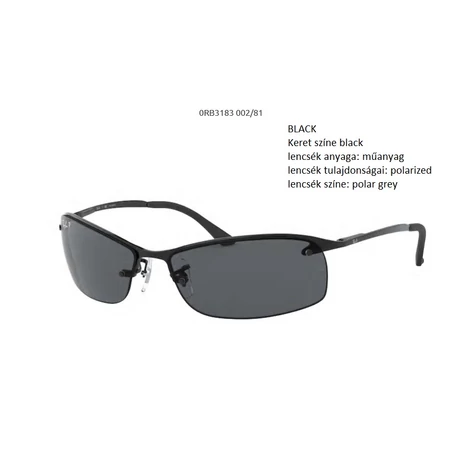 RAY-BAN RB3183  002/81 POLARIZÁLT NAPSZEMÜVEG