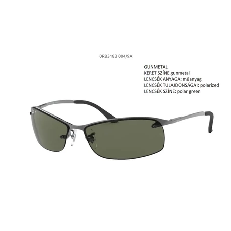 RAY-BAN RB3183  004/9A  POLARIZÁLT NAPSZEMÜVEG