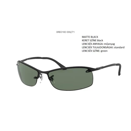 RAY-BAN RB3183 MATTE  006/71 NAPSZEMÜVEG