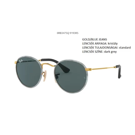 RAY-BAN RB3475Q ROUND CRAFT 9193R5 NAPSZEMÜVEG