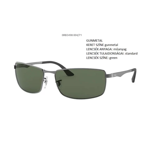 RAY-BAN RB3498N/A  004/71 NAPSZEMÜVEG