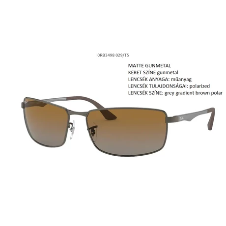 RAY-BAN RB3498N/A 029/T5  POLARIZÁLT NAPSZEMÜVEG