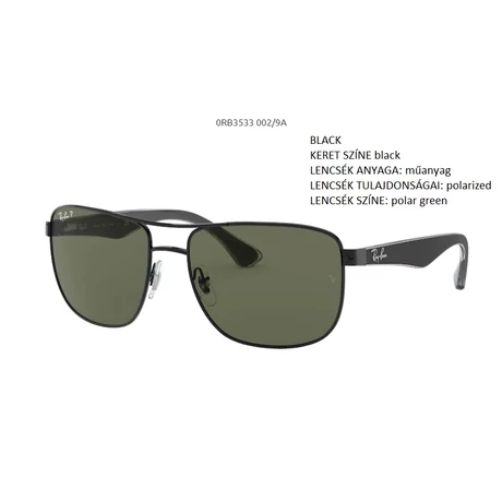 RAY-BAN RB3533 002/9A POLARIZÁLT NAPSZEMÜVEG