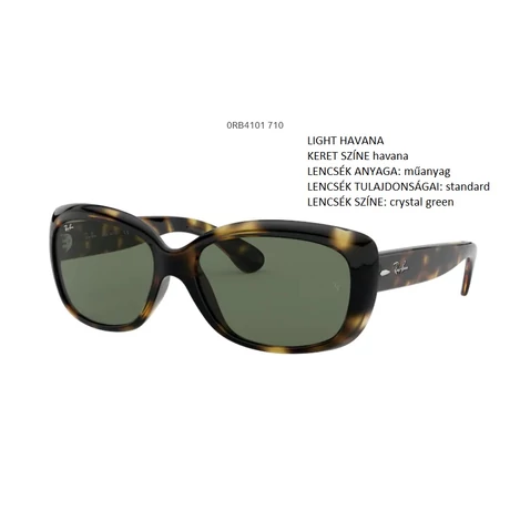 RAY-BAN RB4101 710 JACKIE OHH NAPSZEMÜVEG