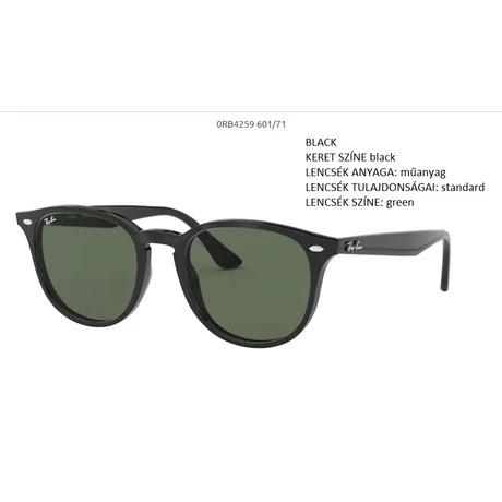 RAY-BAN RB4259 601/71 NAPSZEMÜVEG