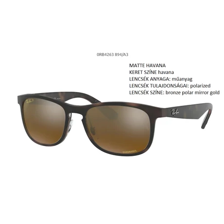 RAY-BAN RB4263 894/A3 POLARIZÁLT NAPSZEMÜVEG