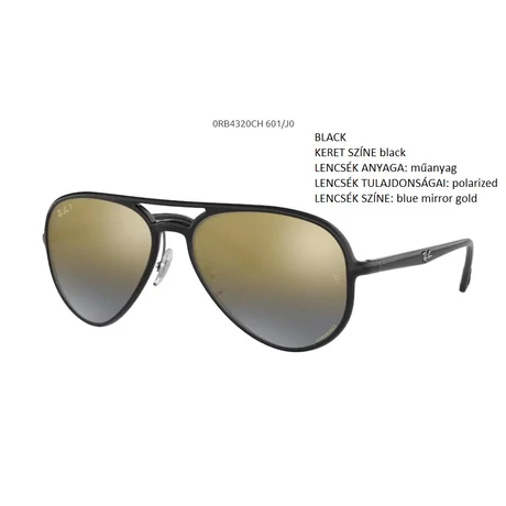 RAY-BAN RB4320CH 601/J0 POLARIZÁLT NAPSZEMÜVEG