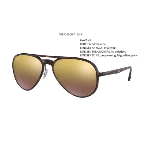 RAY-BAN RB4320CH 710/6B POLARIZÁLT NAPSZEMÜVEG