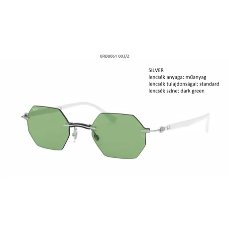 RAY-BAN RB8061 003/2  NAPSZEMÜVEG RAY-BAN RB8061 003/2  NAPSZEMÜVEG