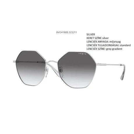 VOGUE VO4180S 323/11 SILVER NAPSZEMÜVEG