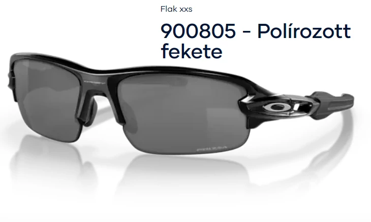 OAKLEY JUNIOR OJ 9008-05 FLAK XXS GYEREK NAPSZEMÜVEG