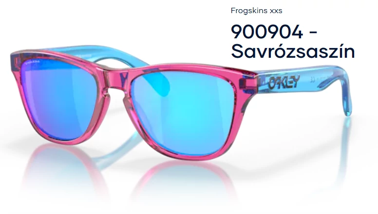 OAKLEY JUNIOR OJ 9009-04 FROGSKINS XXS GYEREK NAPSZEMÜVEG