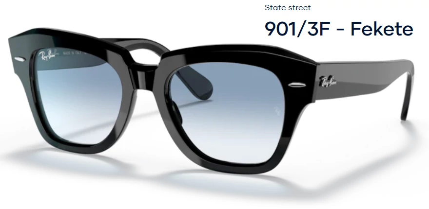 RAY-BAN RB2186 STATE STREET 901/3F NAPSZEMÜVEG