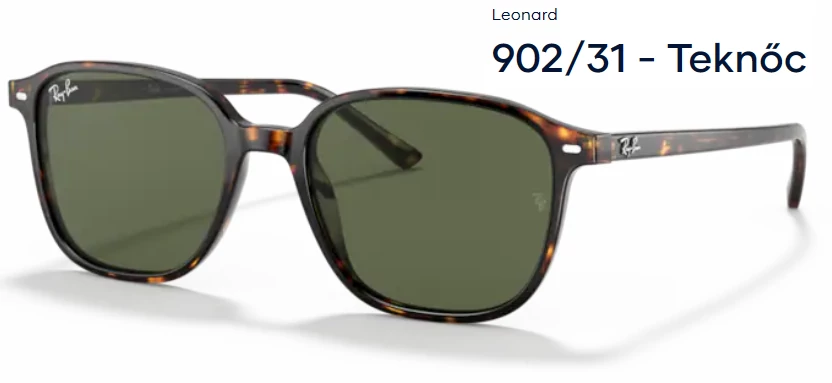 RAY-BAN RB2193 LEONARD 902/31 NAPSZEMÜVEG