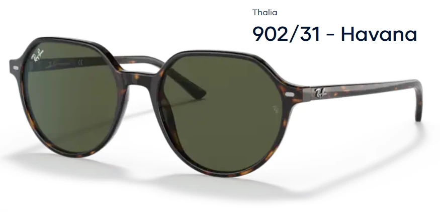 RAY-BAN RB2195 THALIA 902/31 NAPSZEMÜVEG
