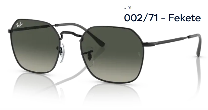 RAY-BAN RB3694 JIM 002/71 NAPSZEMÜVEG