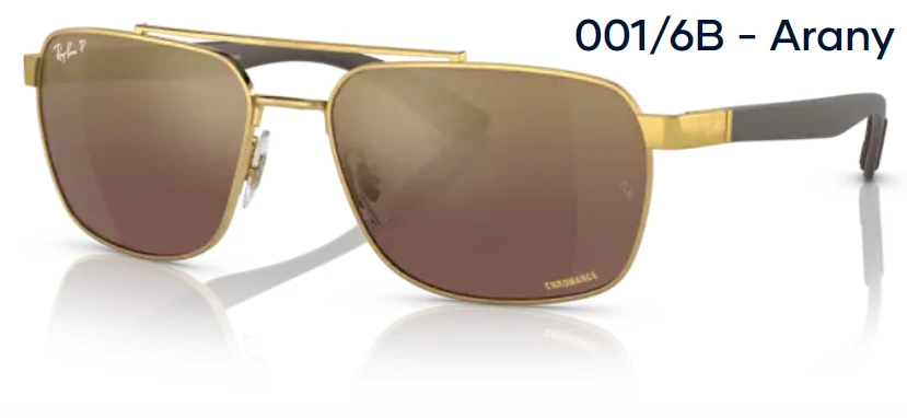 RAY-BAN RB3701 001/6B NAPSZEMÜVEG