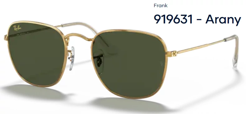 RAY-BAN RB3857 FRANK 919631 NAPSZEMÜVEG